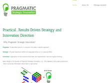 Tablet Screenshot of pragmaticsi.com